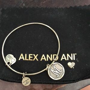Alex and Ani Letter M Bracelet